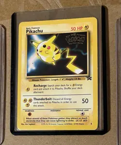 POKEMON - Movie Black Star PROMO Card Lot x7 Mew Mewtwo PIKACHU Moltres + EX/NM - Image 4