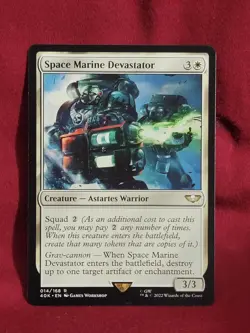 Space Marine Devastator - NM English MTG Universes Beyond: Warhammer 40K - Image 3