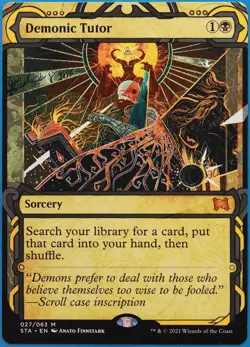 Demonic Tutor Strixhaven Mystical Archive MINT CARD (511624) ABUGames - Image 1