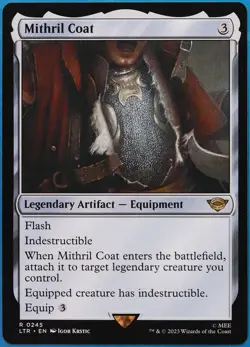 Mithril Coat (Extended Art) Lord of the Rings MINT MAGIC CARD (511703) ABUGames - Image 1