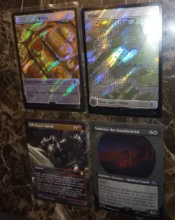 MTG LTR Lot Surge Foils Extended Rare Land Token Samwise Fell Beast Shriek - Image 2