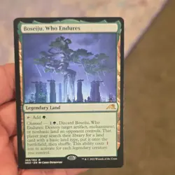 Boseiju Who Endures Kamigawa Neon Dynasty Regular Rare Green Land Wizards Ostro… - Image 1