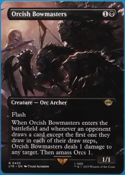 Orcish Bowmasters (Borderless) The Lord of the Rings MINT (511725) ABUGames - Image 1