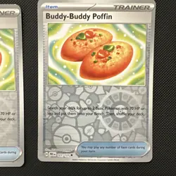 Pokemon Buddy Buddy Puffin x 3 Playset (101/131) NM - ENG Reverse Holo - Image 4