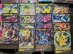 Lot of 40+ Pokemon TCG Jumbo Promo Cards (25th Anniversary, Vstar, Vmax & EX) NM - Image 1