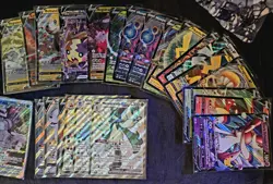 Lot of 40+ Pokemon TCG Jumbo Promo Cards (25th Anniversary, Vstar, Vmax & EX) NM - Image 3