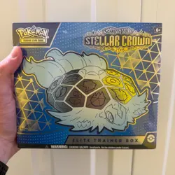 Pokemon TCG Stellar Crown Elite Trainer Box ETB Sealed UK Stock - Image 1