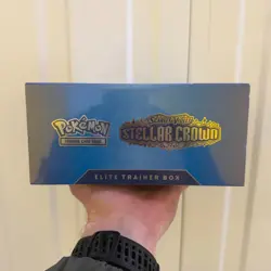Pokemon TCG Stellar Crown Elite Trainer Box ETB Sealed UK Stock - Image 2