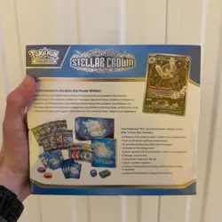 Pokemon TCG Stellar Crown Elite Trainer Box ETB Sealed UK Stock - Image 5