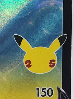 Pokemon Surfing Pikachu V 008/025 Ultra Rare Full Art Holo Celebrations 25th An… - Image 3