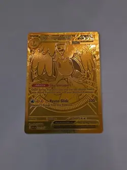 2026 POKEMON TCG MEGA Dragonite Ex 295/217 GOLD HYPER RARE ASCENDED HEROES - Image 1