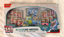 Pokemon Scarlet & Violet 151 Blooming Waters Premium Collection Sealed - Image 1