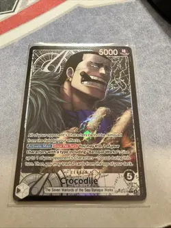 Bandai: One Piece Crocodile OP14-079 Alternate Alt Art Leader NM - Fesh pull! - Image 1
