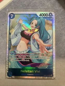 One Piece TCG Nefeltari Vivi SR EB04-025 (English) Azure Sea’s Seven OP14 NM! - Image 1