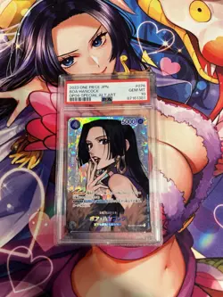 One Piece Boa Hancock Op04 SP JAPANESE PSA 10 Kingdoms of Intrigue Op01-078 - Image 4