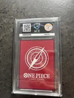 ONE PIECE Gol D.Roger OP13-003 Leader Alt Art PERFECT SUBGRADES ACE 10 English - Image 3