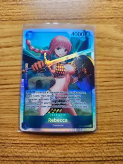 Rebecca OP10-058 SR One Piece TCG NM Canadian Seller! - Image 1