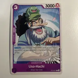 Uso-Hachi ST18-001 (C) - Starter Deck 18 PURPLE ST-18 - One Piece - Regular - NM - Image 1
