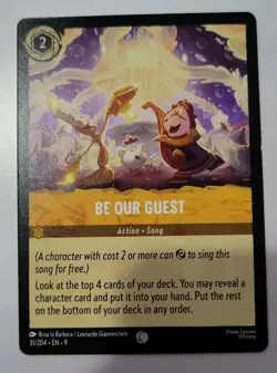 Disney Lorcana TCG - Fabled: Be Our Guest (031/204) - Common - Near Mint - Image 1