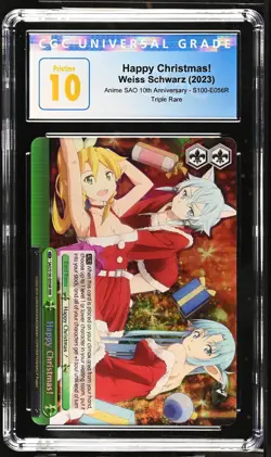Weiss Schwarz GRADED The World of Swords S100-E024R RRR PRISTINE 10 ENG - Image 1