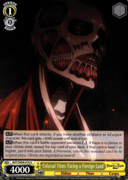 Attack on Titan Vol. 2 Singles - Near Mint/Pack Fresh - Weiss Schwarz (30% OFF) - Image 3