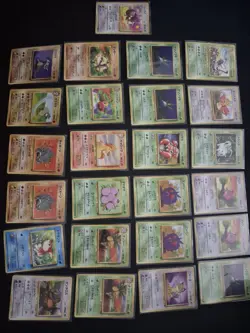 Japanese Pocket Monster Cards Pokemon Jungle Set LOT 43 Cards - Image 3