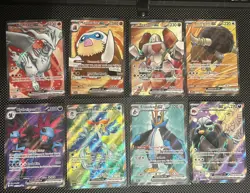 Pokemon TCG Lot 8 EX Full Art Cards from Random Sets All Cards Shown M/NM - Image 1
