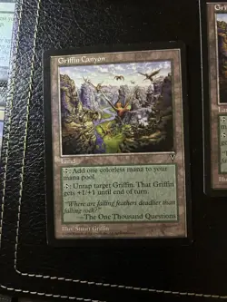 MTG Griffin Canyon Card Set (2) From Visions Lightly Played English - Image 3