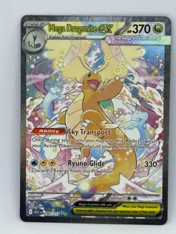 Mega Dragonite Ex SIR Ascended Herores Pokemon Card 290/217 Near Mint - Image 1
