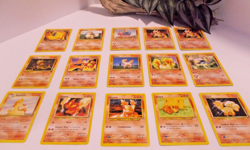 Pokemon Card Lot of 15 Cards Dark Quilava, Quilava, Magmar, Rapidash - Lot #11 - Image 1