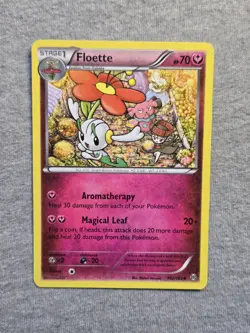 Floette 102/162 Breakthrough Regular Uncommon Pokemon Card TCG - Image 1