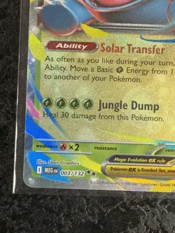 POKEMON CARD MEGA VENUSAUR EX 003/132 HP380 - Image 5