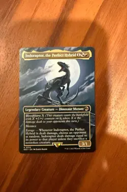 Indoraptor, the Perfect Hybrid (Borderless) Universes Beyond: Jurassic, Regular - Image 1