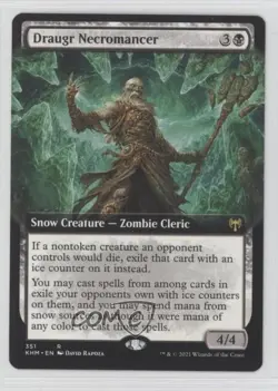 Draugr Necromancer Magic: Kaldheim KHM #086 - Image 1