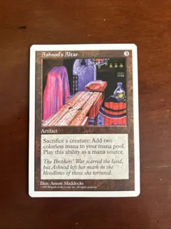 Ashnod's Altar 5th Edition MTG - Image 1
