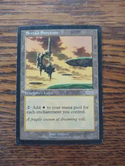 Serra's Sanctum Urza's Saga🔥 MTG Lightly Played - Image 1