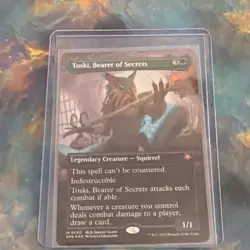 Toski, Bearer of Secrets - Foil - Borderless NM, English MTG Special Guests - Image 1