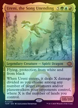 Ureni, the Song Unending (Foil) (TDM) Tarkir: Dragonstorm - NM - Image 1