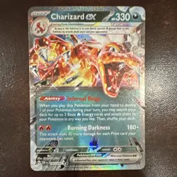 Pokemon TCG Charizard ex 161 Sv: Scarlet & Violet Promo Holo 330 HP - Image 1