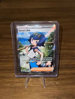 Lana's Aid 207/167 Full Art Twilight Masquerade Holo Pokemon TCG Trainer - Image 2