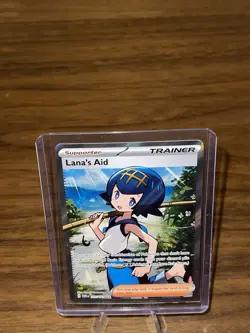Lana's Aid 207/167 Full Art Twilight Masquerade Holo Pokemon TCG Trainer - Image 3