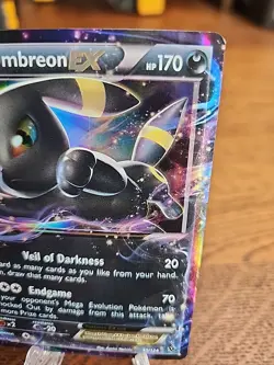 Umbreon EX 55/124 Fates Collide Holo 2016 Pokemon TCG LP - Image 3