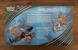 Pokemon Mega Charizard X ex Ultra Premium Collection Box Sealed New UPC - Image 2