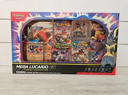 Pokemon Mega Lucario ex Premium Figure Collection Box IN HAND/FACTORY SEALED - Image 1