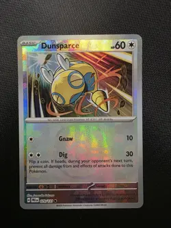 Dunsparce 079/131 Reverse Holo Masterball - Pokemon Prismatic Evolutions SV8.5 - Image 1