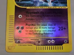 Pokemon Base Set Expedition # 20/165 Reverse Holo Mewtwo----never played - Image 4