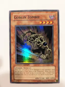 Goblin Zombie CRMS-ENSE2 Crimson Crisis Limited Edition Super Rare LP - Image 1