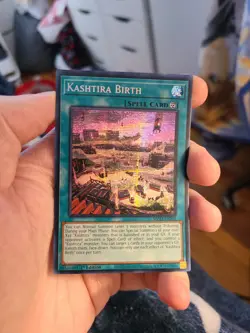 Yugioh Kashtira Birth MP23-EN200 1st Prismatic Secret Rare - Image 1