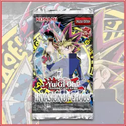 YuGiOh INVASION OF CHAOS BOOSTER (9 Cards) IOC FACTORY SEALED🔥 - Image 1