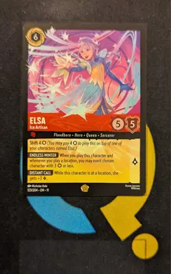 Elsa - Ice Artisan 123/204 Legendary Disney Lorcana Winterspell - Image 1
